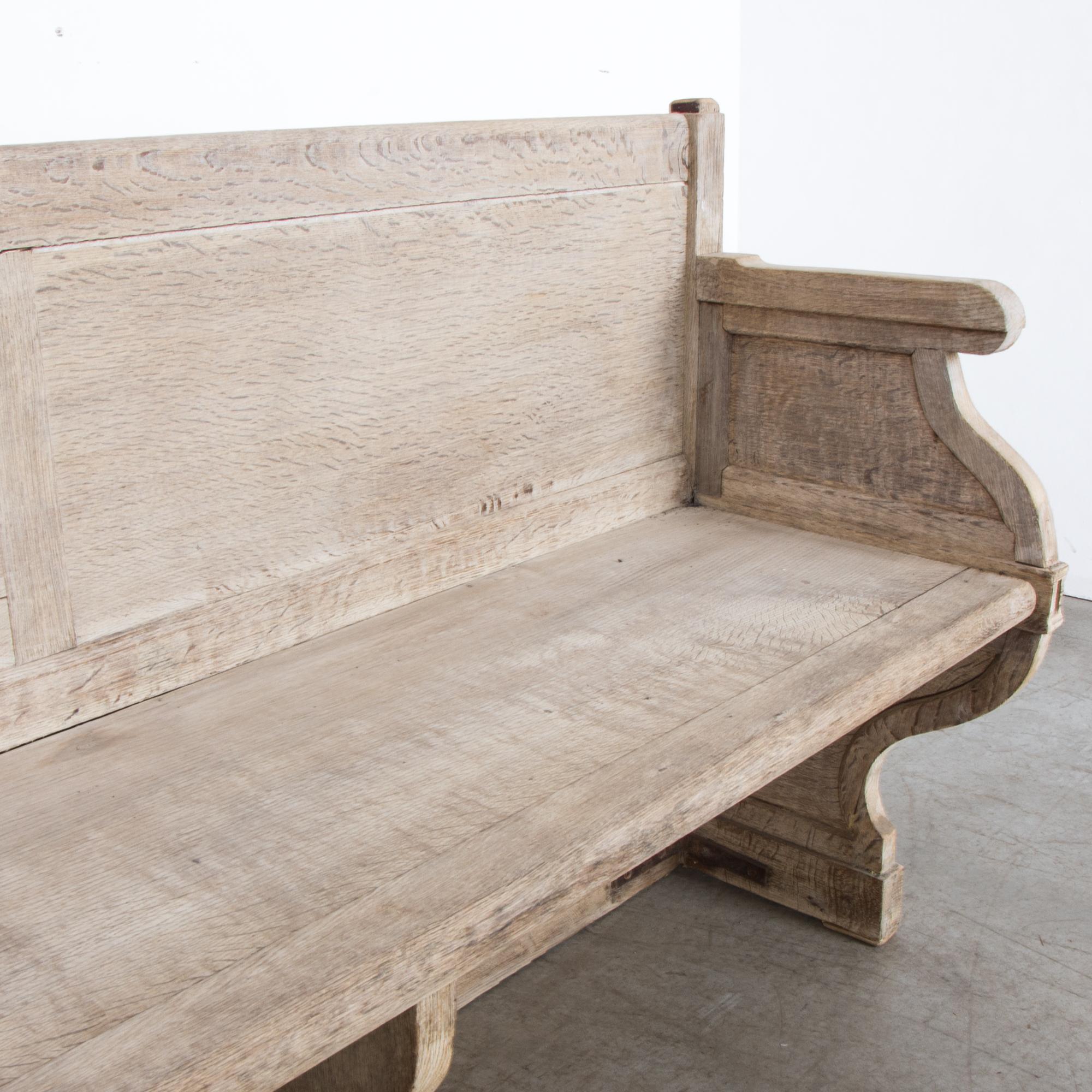 French Provincial Antique French Bench Seat