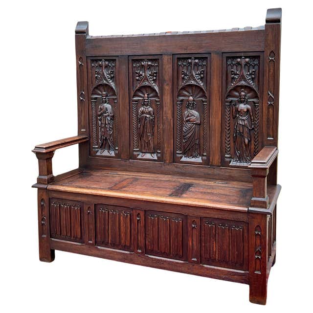 Gothic Revival Seating - 155 For Sale at 1stDibs | gothic rocking chair ...