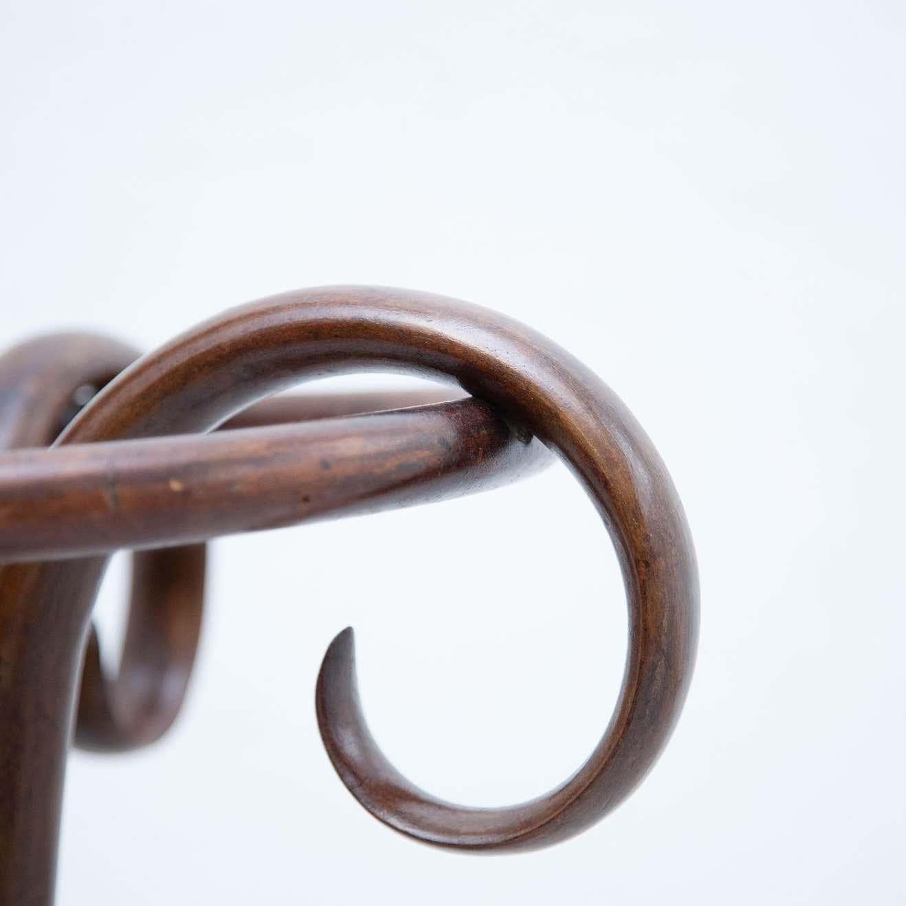 Antique French Bentwood Coat Stand, circa 1940 For Sale 5