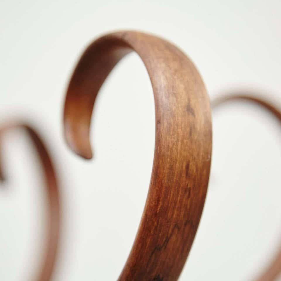 Antique French Bentwood Coat Stand, circa 1940 For Sale 9