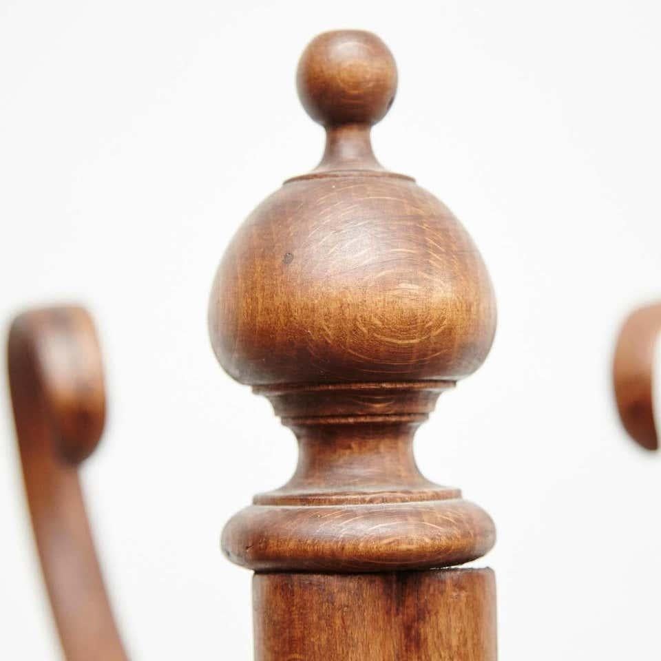 Antique French Bentwood Coat Stand, circa 1940 For Sale 11