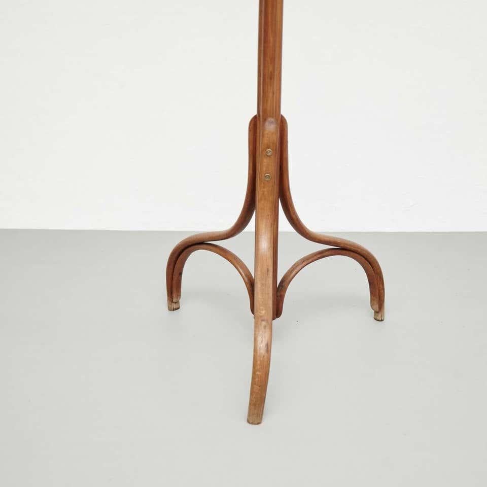 Mid-Century Modern Antique French Bentwood Coat Stand, circa 1940 For Sale