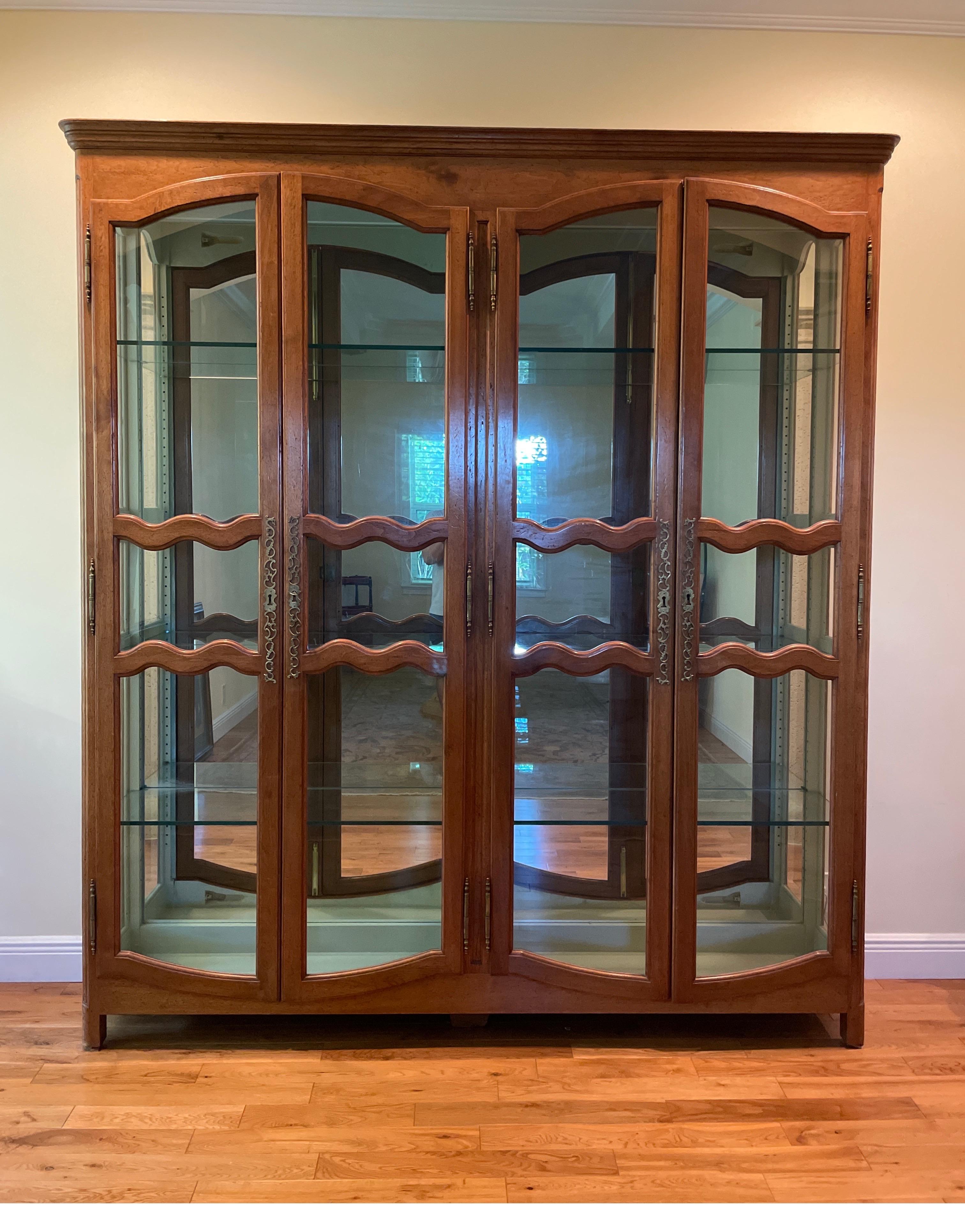 Antique French Bibliotheque / Display Cabinet For Sale 6