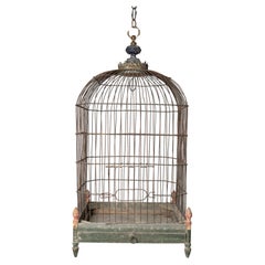 Cage à oiseaux français ancien