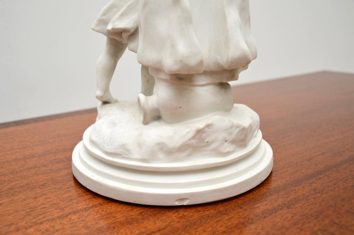 Antique French Bisque Sculpture by Luca Madrassi (1848-1919) en vente 4