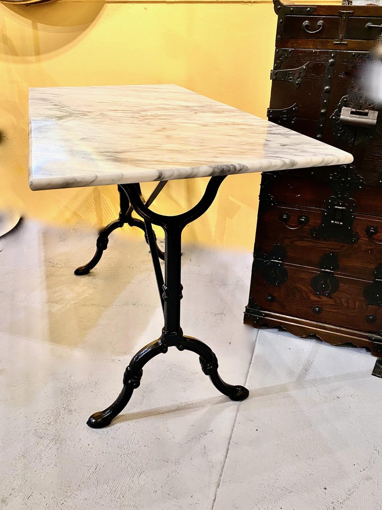 Antique French Bistro Table at 1stDibs