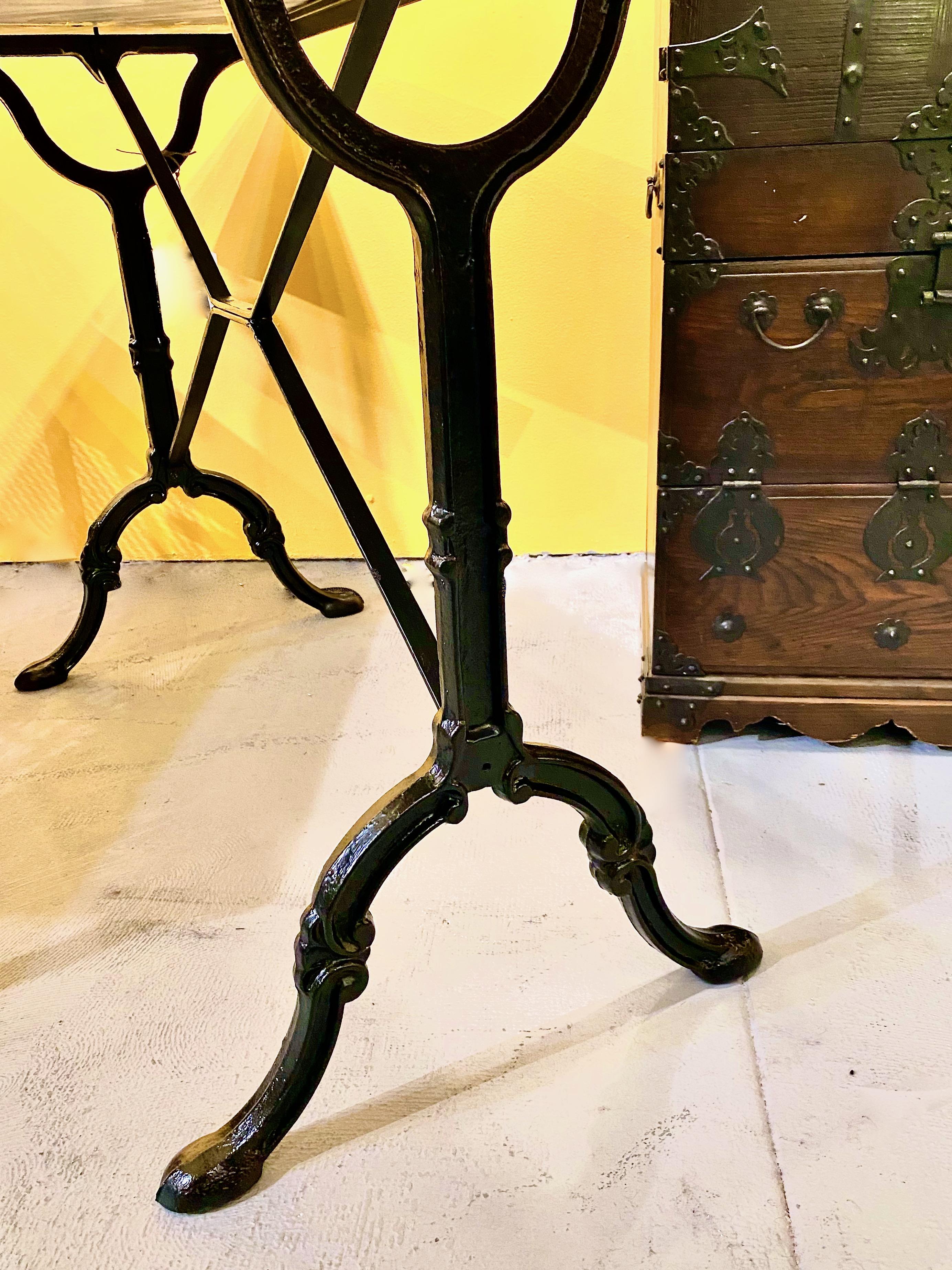 20th Century Antique French Bistro Table