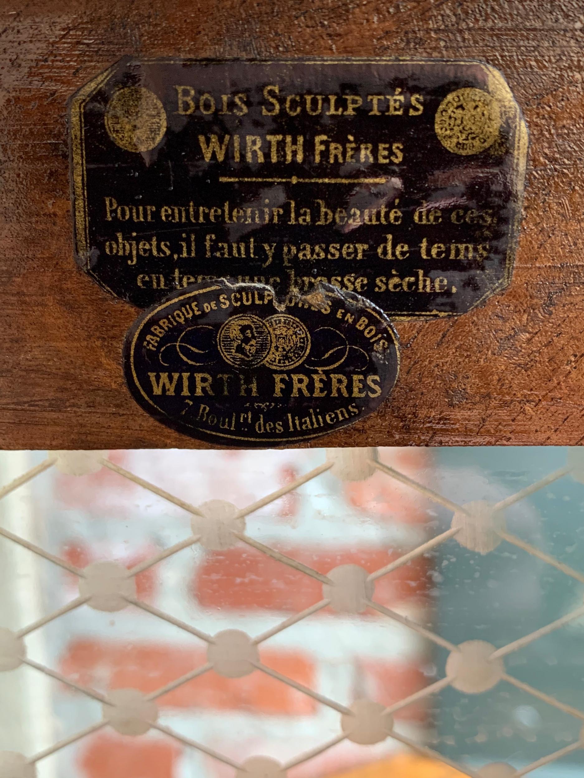 Antique French Black Forest Tantalus Hunt Dog Liquor Box Decanter Cavé à Liqueur 14