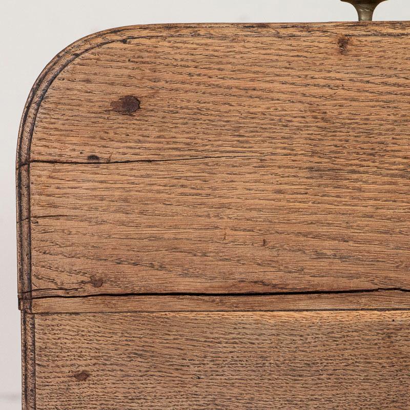 Antique French Bleached Oak Long Sideboard 7