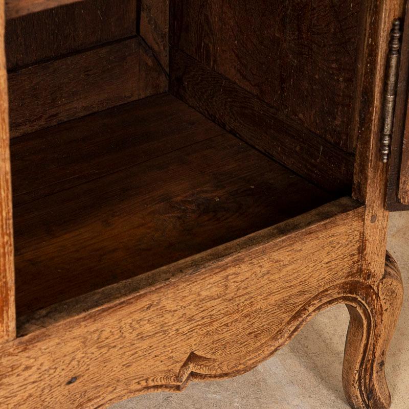 Antique French Bleached Oak Sideboard Buffet 1