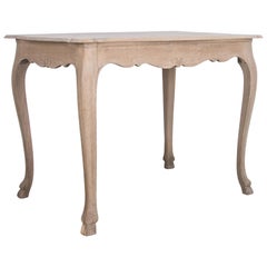 Antique French Bleached Oak Table