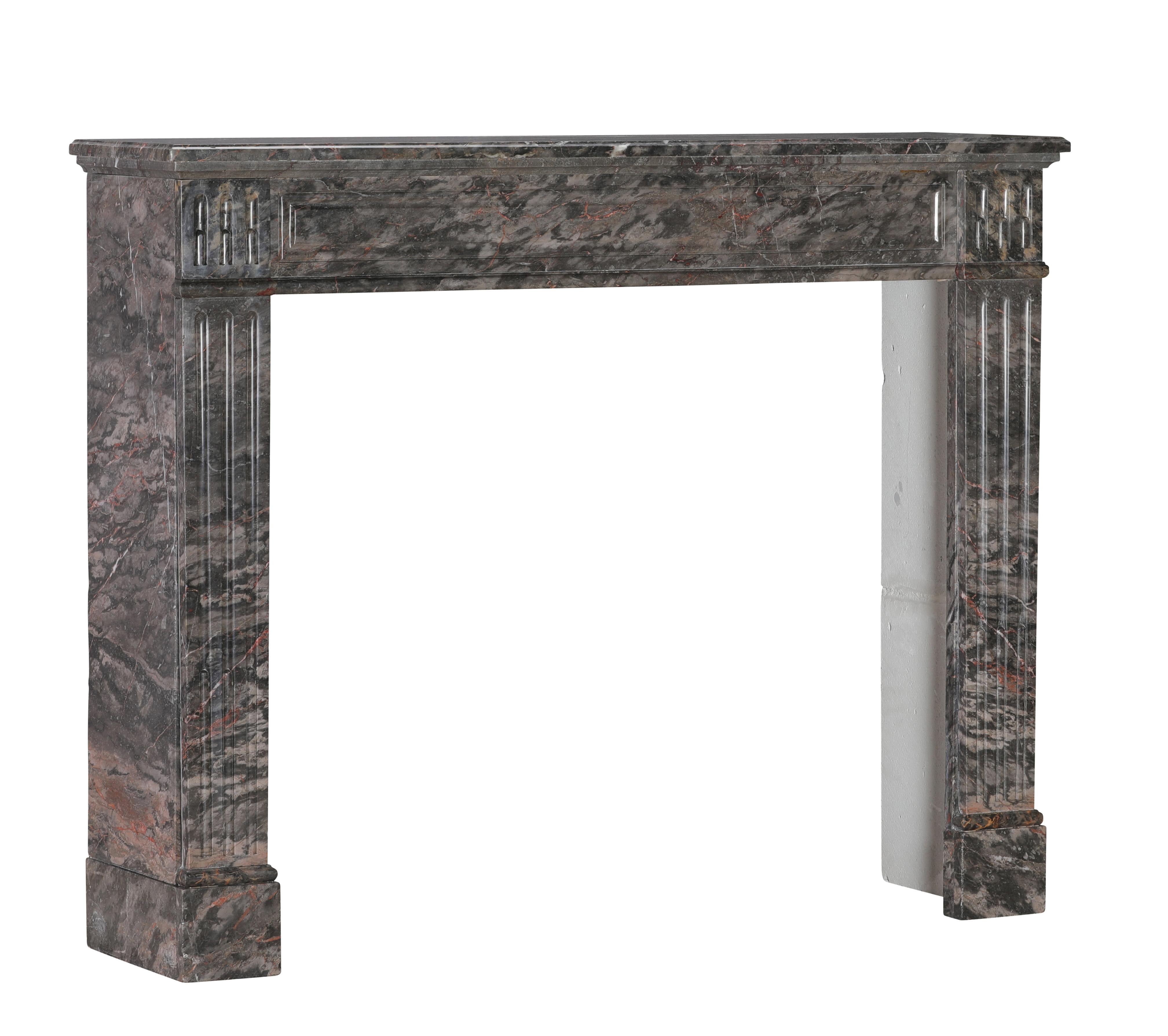 Antique French Chimenea de mármol Bois Jourdan -LXVI - Gare St. Lazare en venta 3