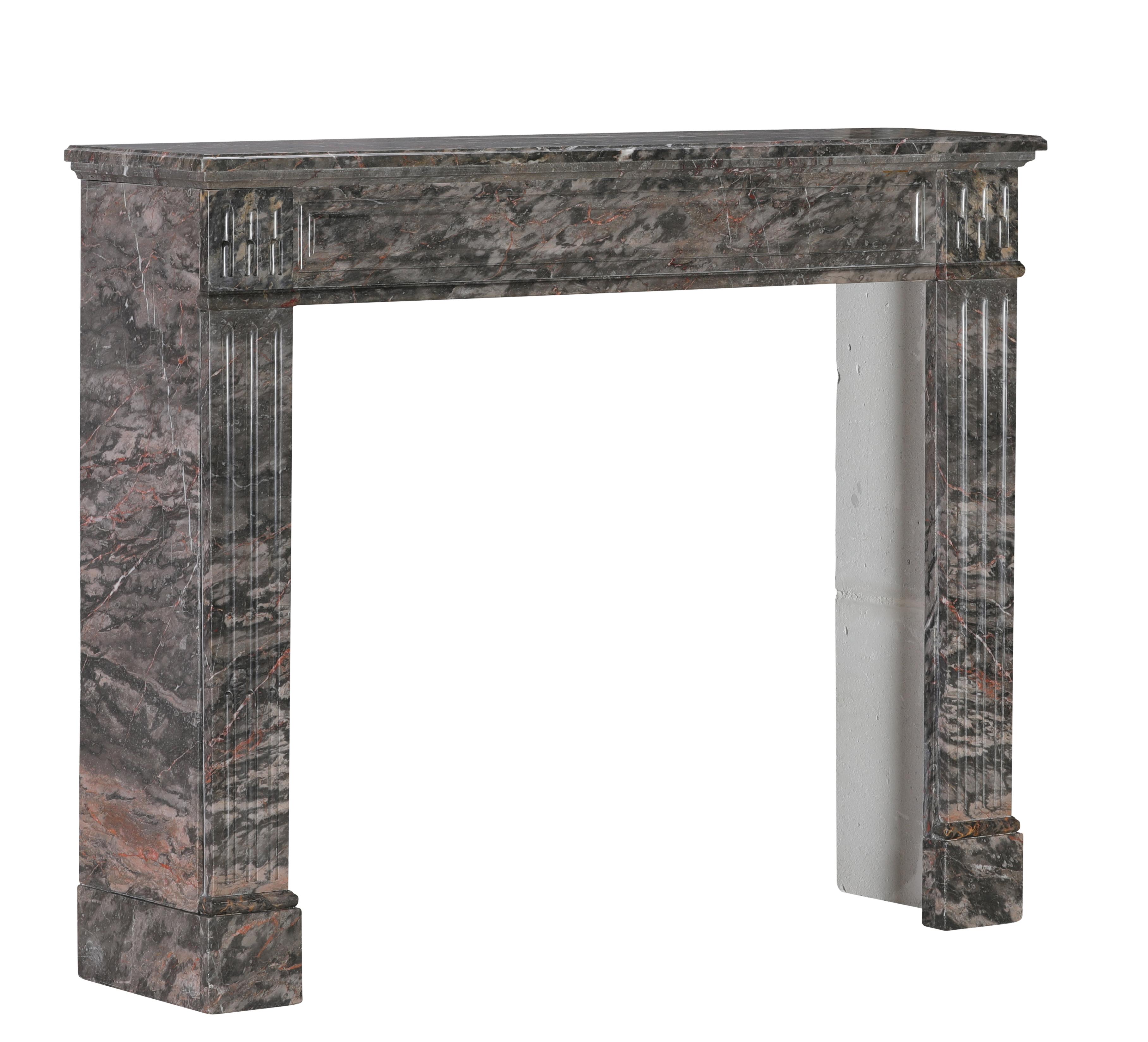 Antique French Chimenea de mármol Bois Jourdan -LXVI - Gare St. Lazare en venta 5
