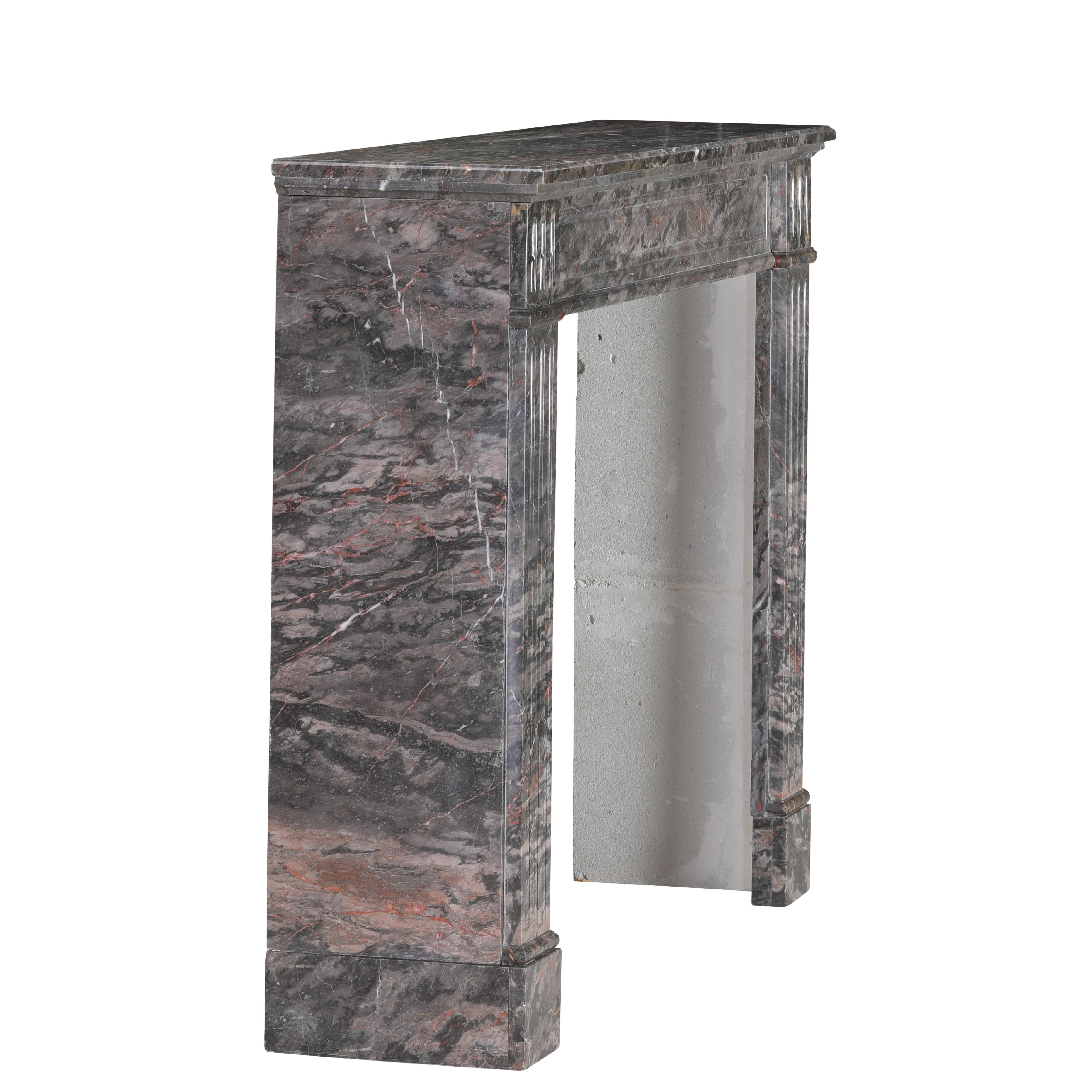 Antique French Chimenea de mármol Bois Jourdan -LXVI - Gare St. Lazare en venta 7