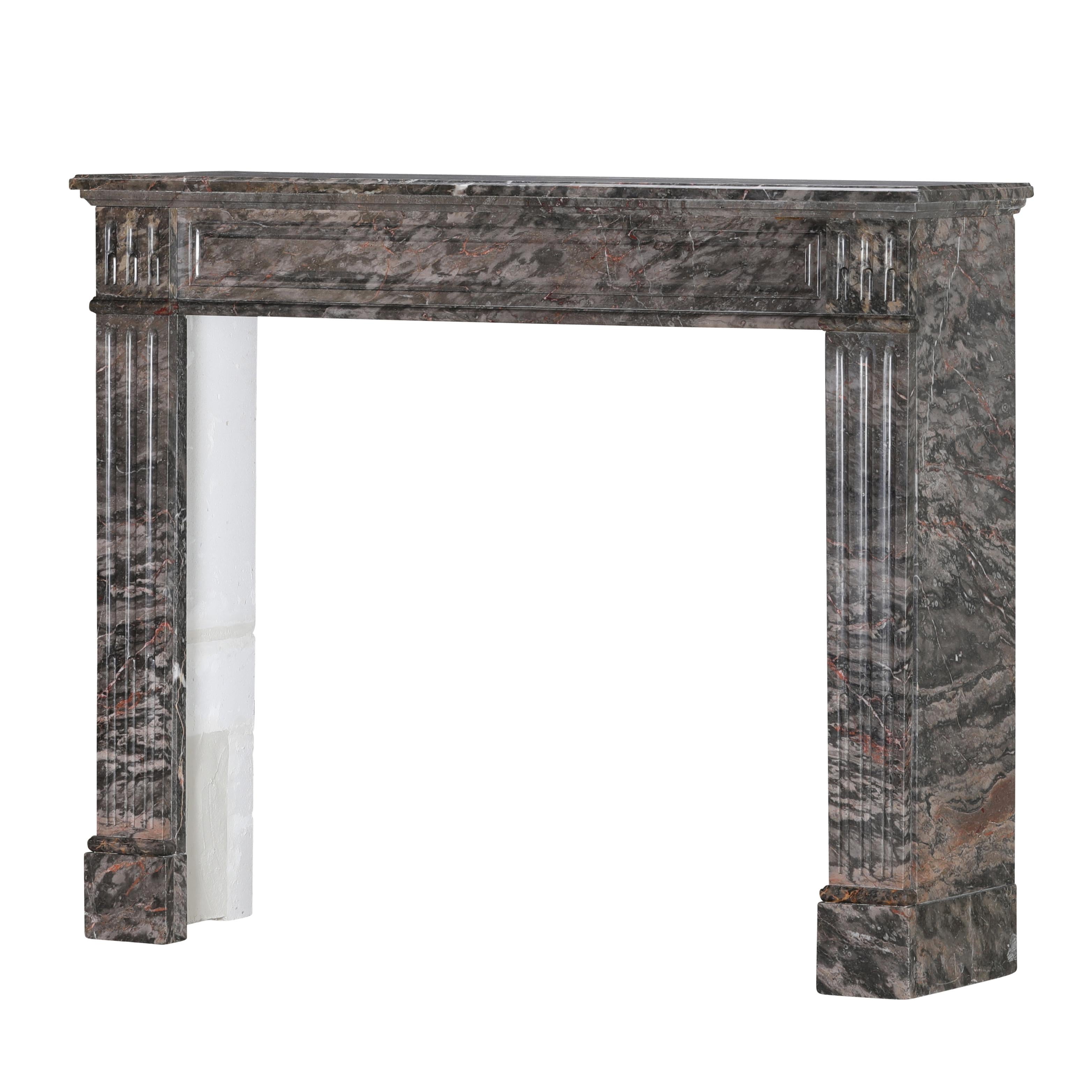 Antique French Chimenea de mármol Bois Jourdan -LXVI - Gare St. Lazare en venta 10