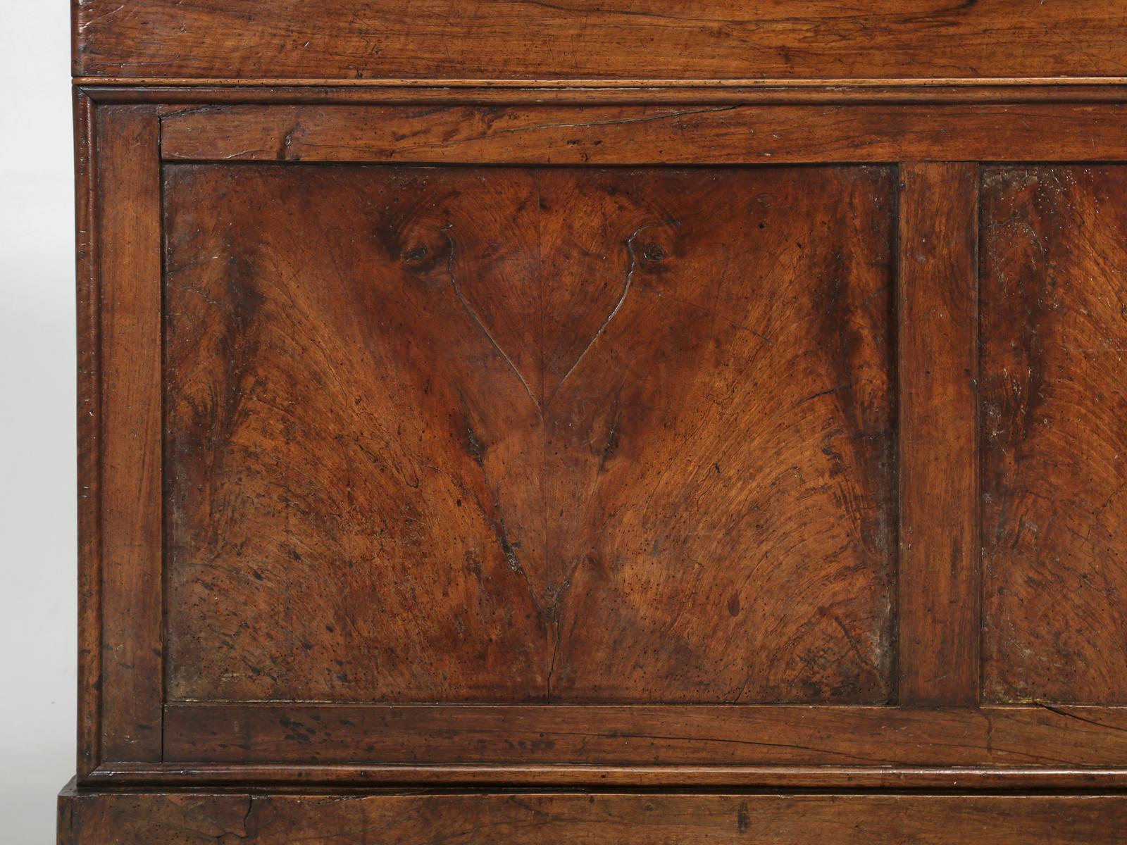 Antique French Book-Matched Walnut Store Counter for Kitchen Island Conversion 6