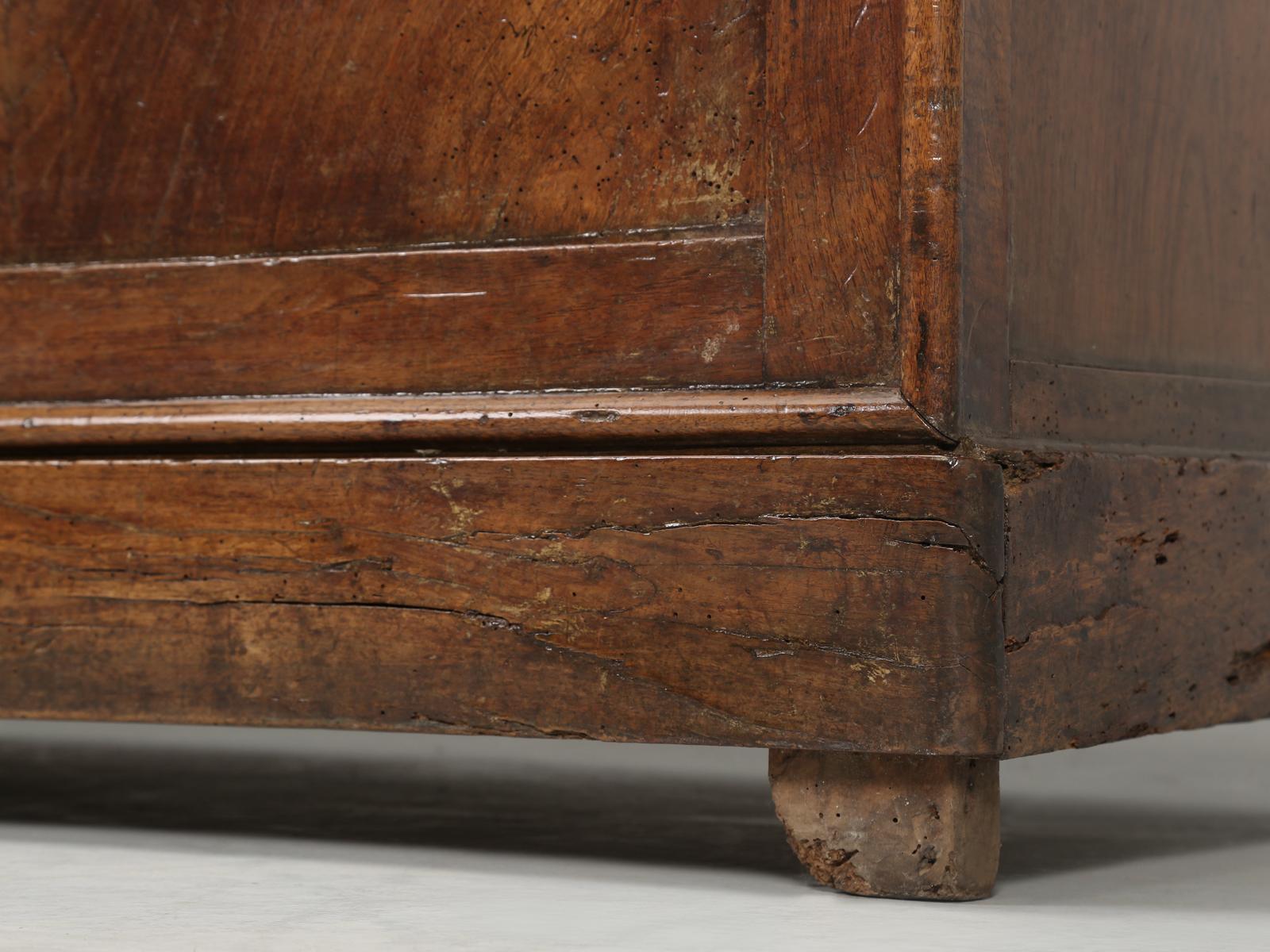 Antique French Book-Matched Walnut Store Counter for Kitchen Island Conversion  9