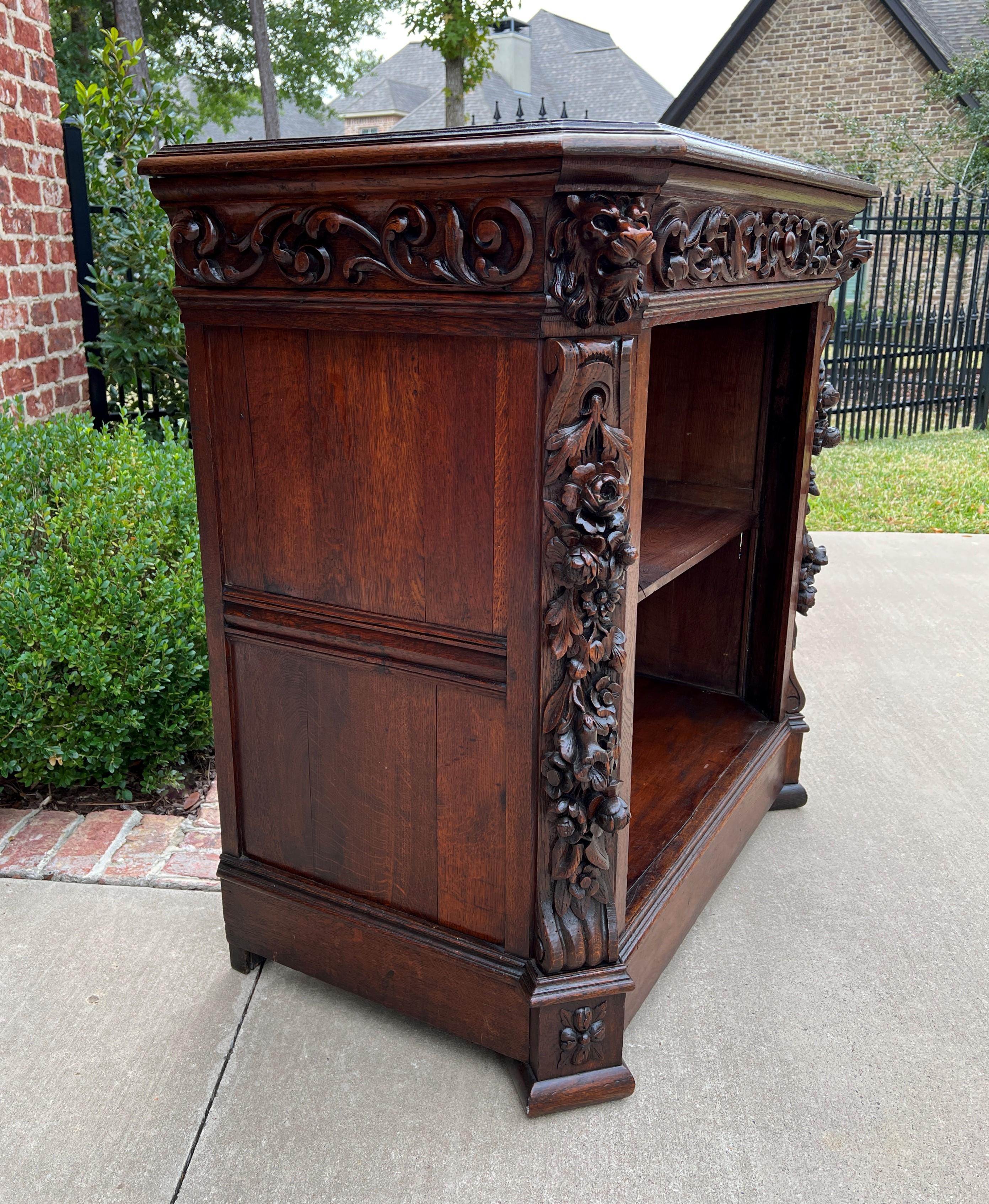     SUPERB 19th Century Antique French Oak BLACK FOREST 