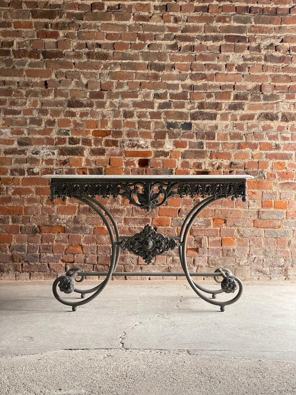 antique french pastry table