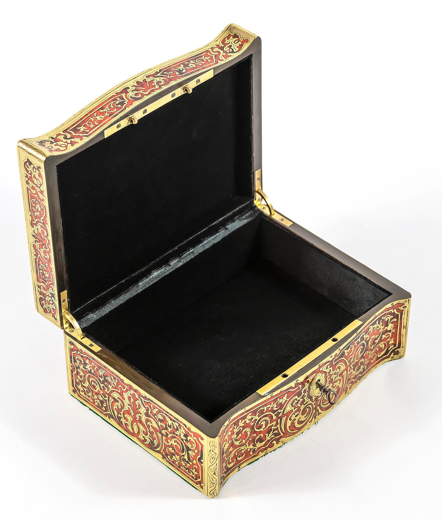 Antique French Boulle Box In Excellent Condition In Vilnius, LT