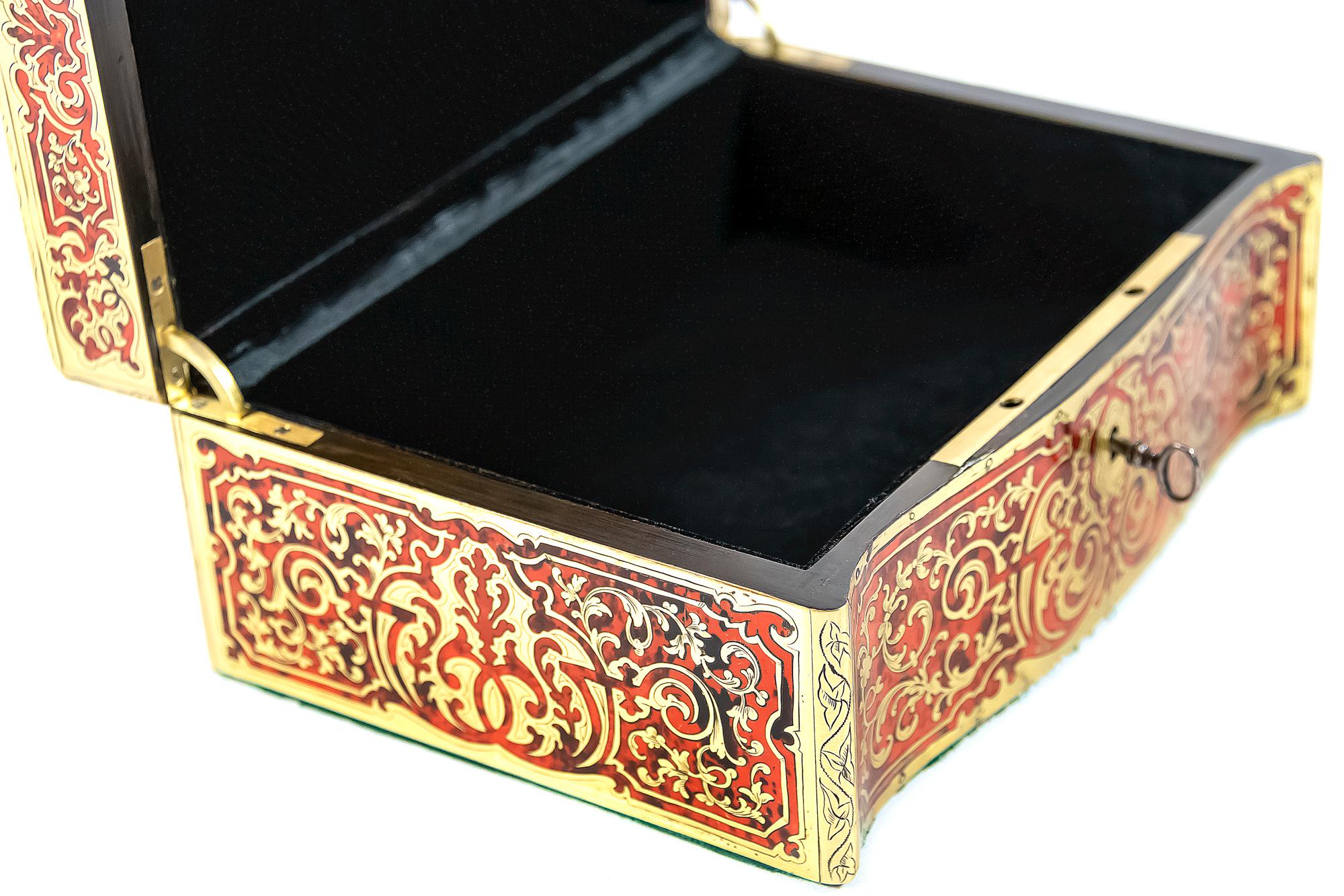 19th Century Antique French Boulle Box