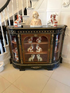Antique French Boulle Display Cabinet