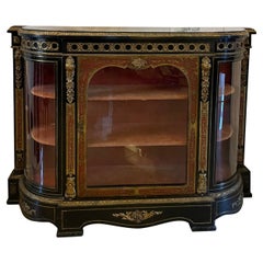 Antique French Boulle Display Cabinet