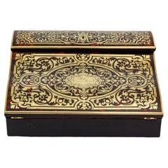 Antique French Boulle Writing Box