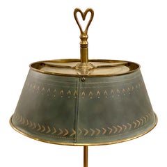 Antique French Boulliote Lamp
