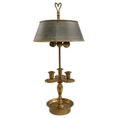 Antique French Boulliote Lamp