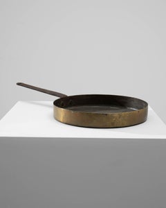Antique French Brass Pan