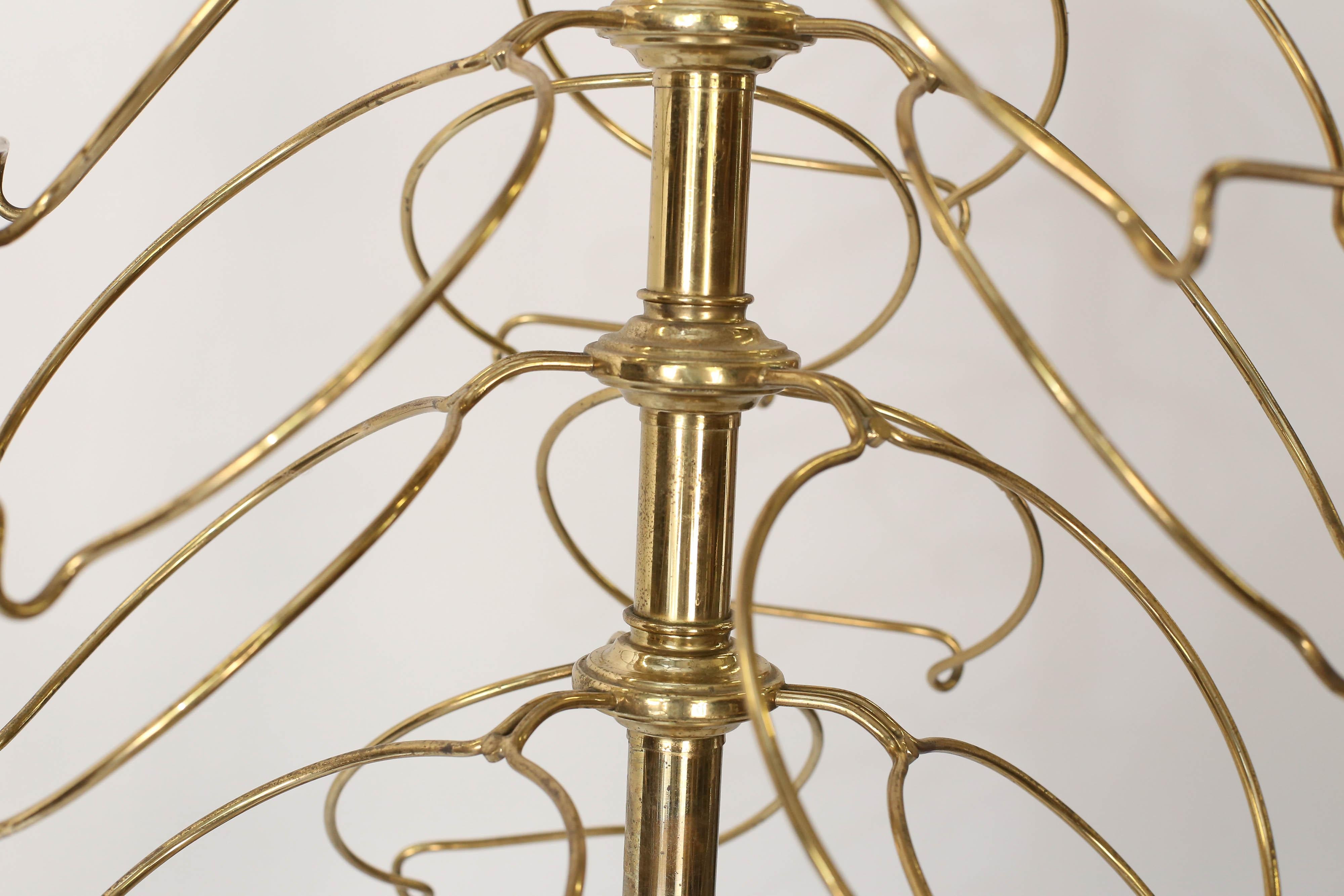 brass plate stands