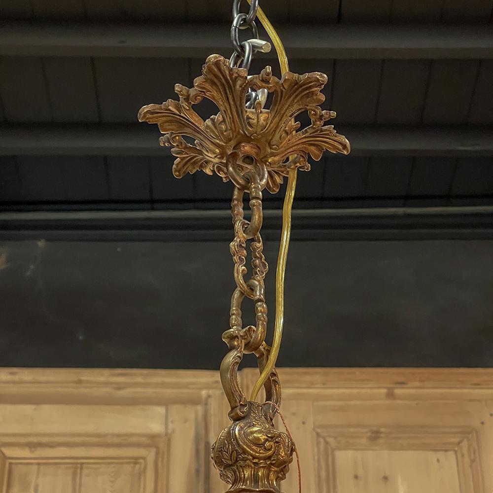 Antico lampadario barocco francese 