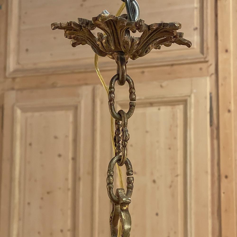 Antiker französischer Bronze-Barock-Kronleuchter „Mazarin“ im Angebot 1