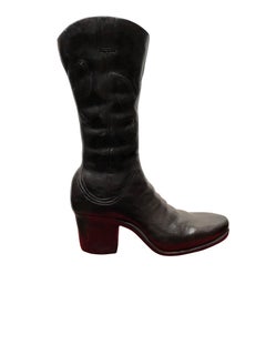 Antique French Bronze Boot Casting Vase Urn Cowboy, 20th Century