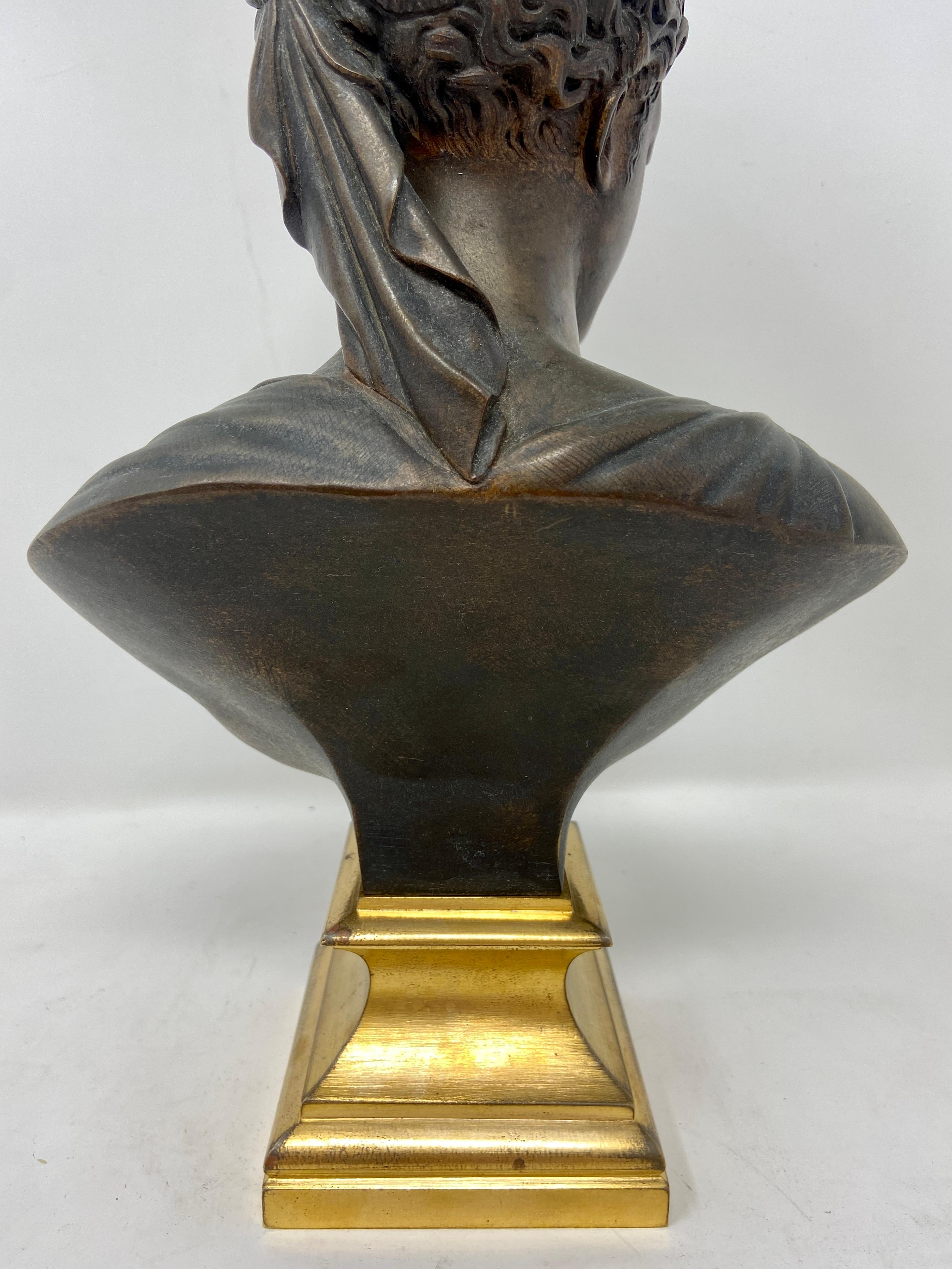 Antique French Bronze Bust of 