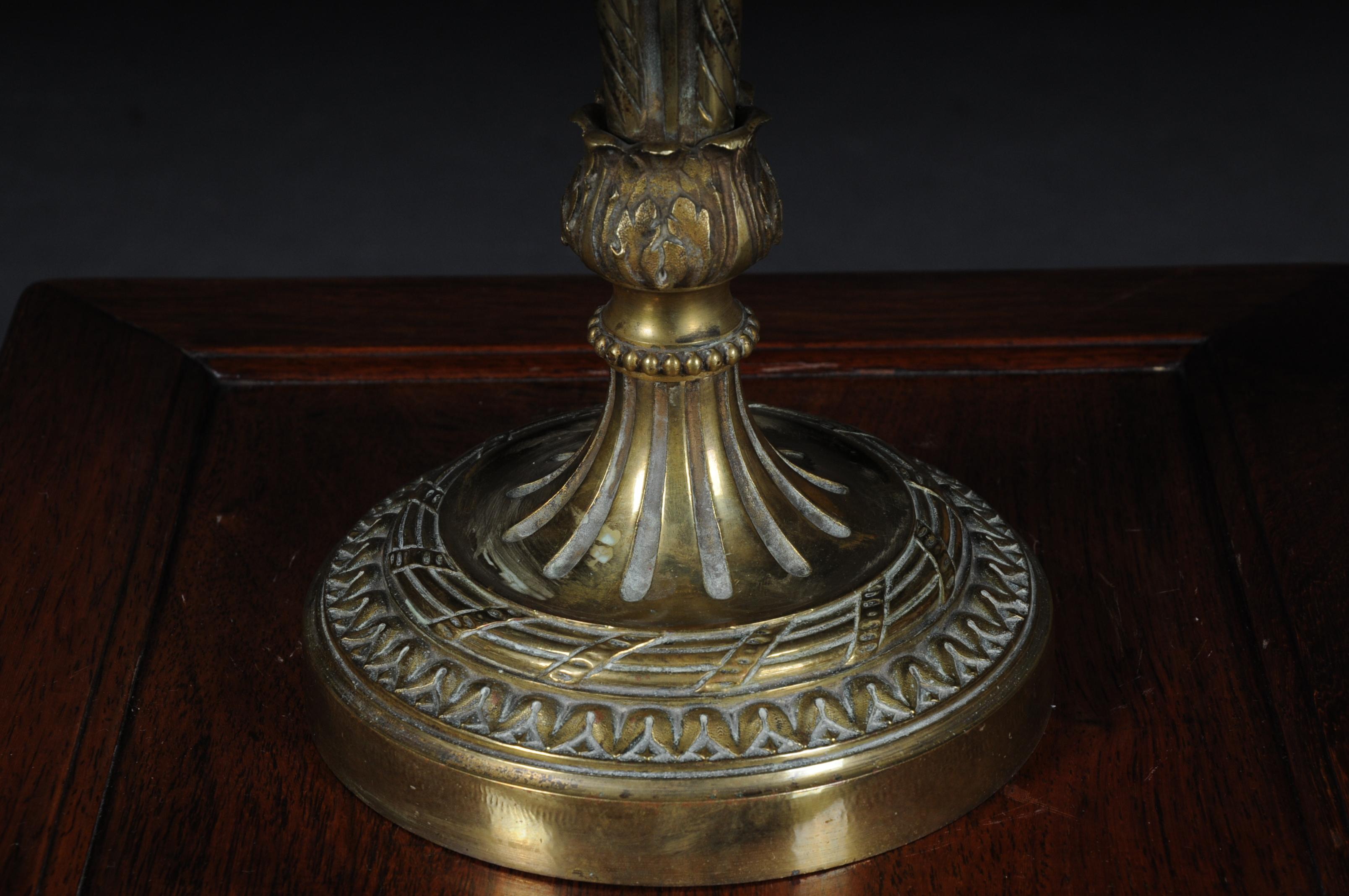 Antique French Bronze Candelabra / Candelabra Louis Seize XVI For Sale 6