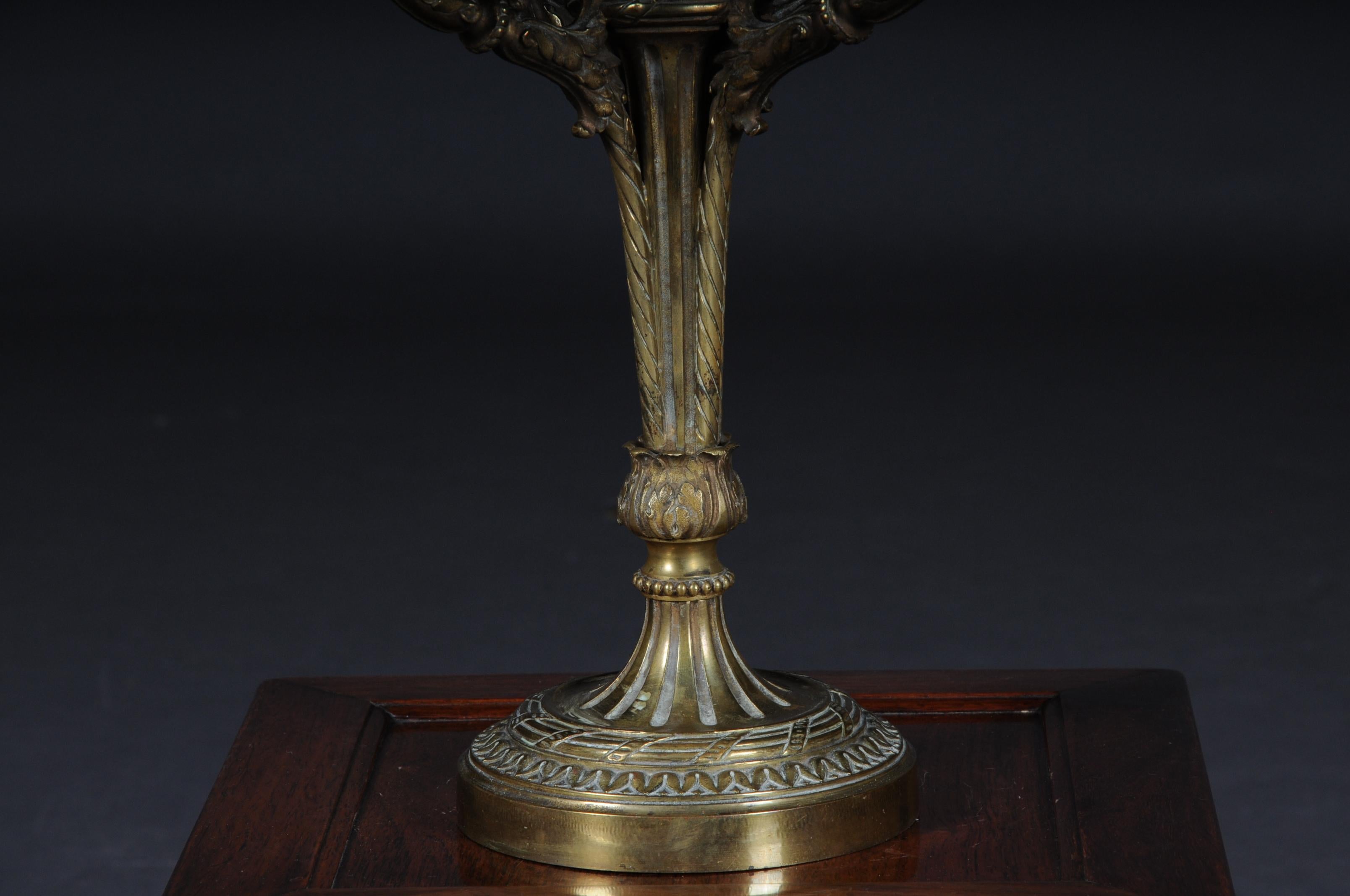 Antique French Bronze Candelabra / Candelabra Louis Seize XVI For Sale 2