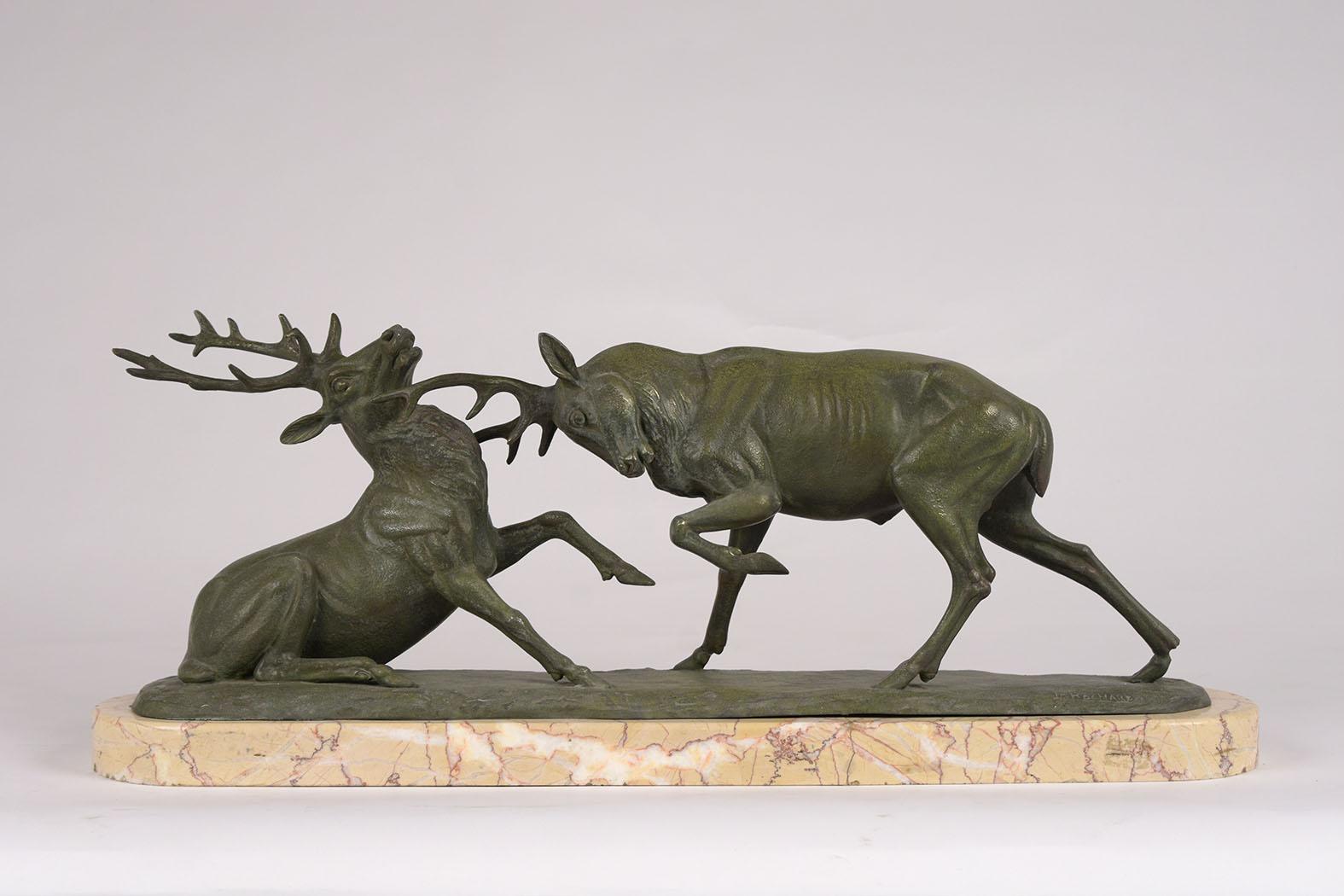bronze elk statue for sale
