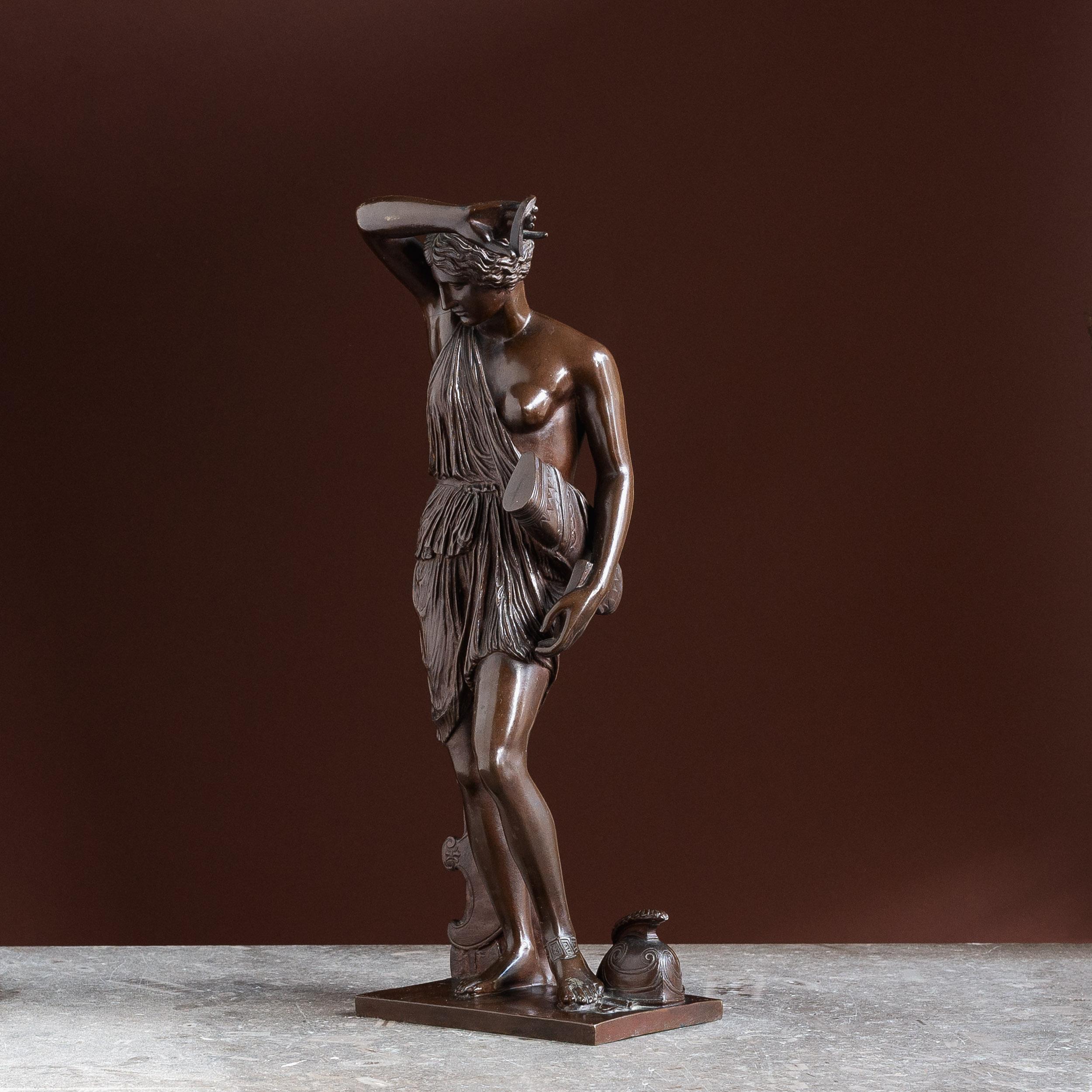 Antique French Bronze of  The Wounded Amazon by the Barbedienne Foundry For Sale 8