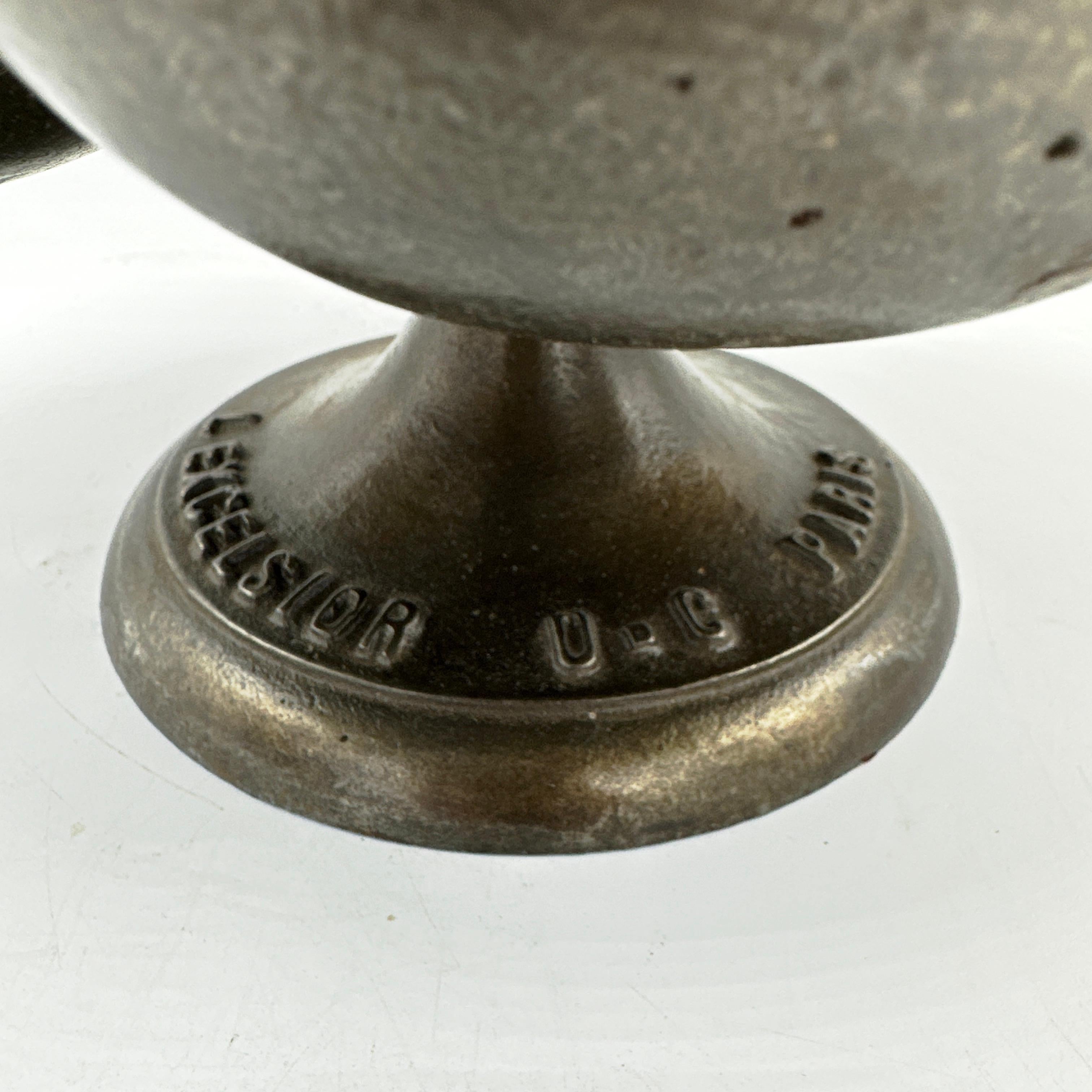 Antique French Bronze Rotating Multi-Bin Tray – L'Excelsior U.C. Paris 3