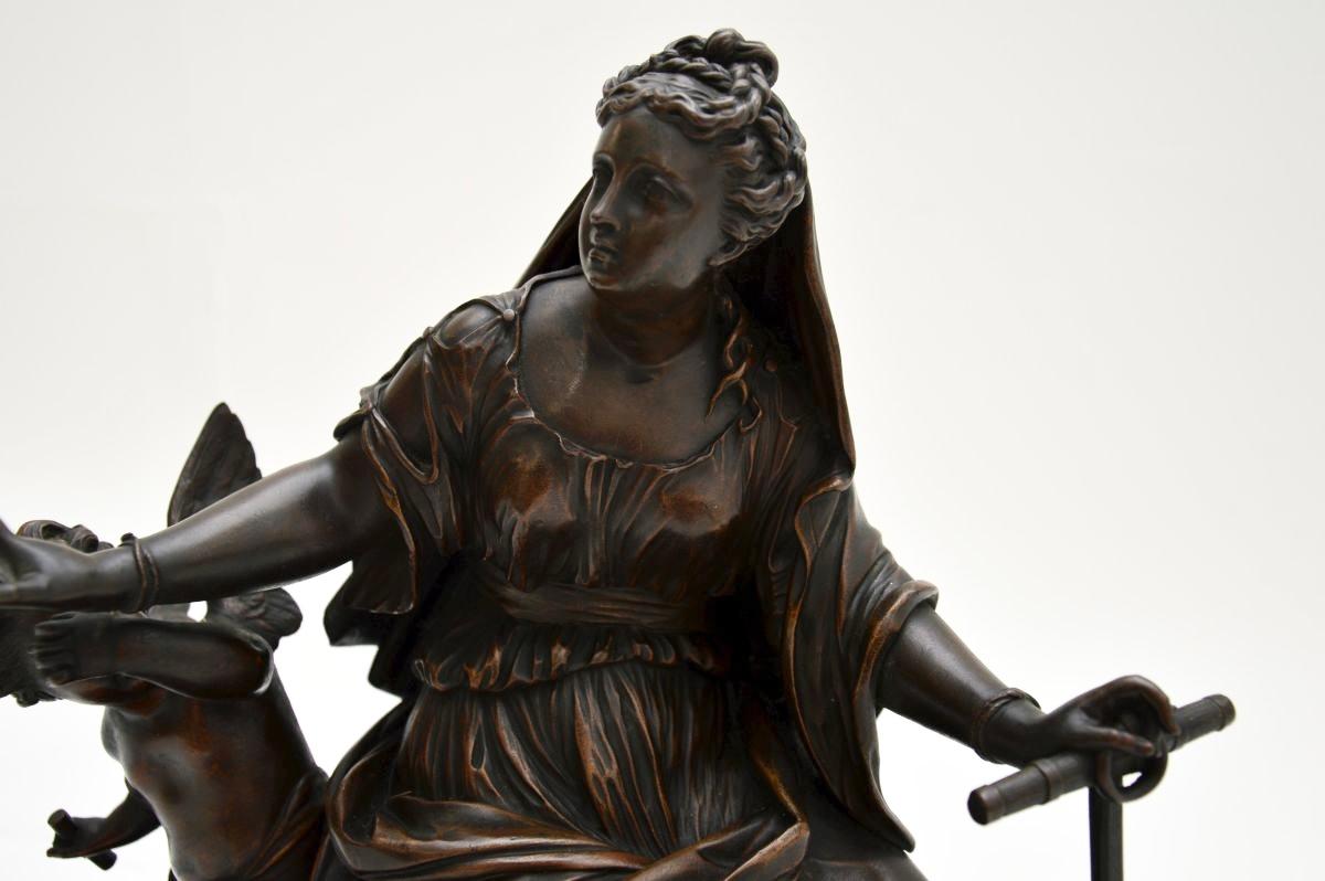 Antique French Escultura de Bronce en venta 2