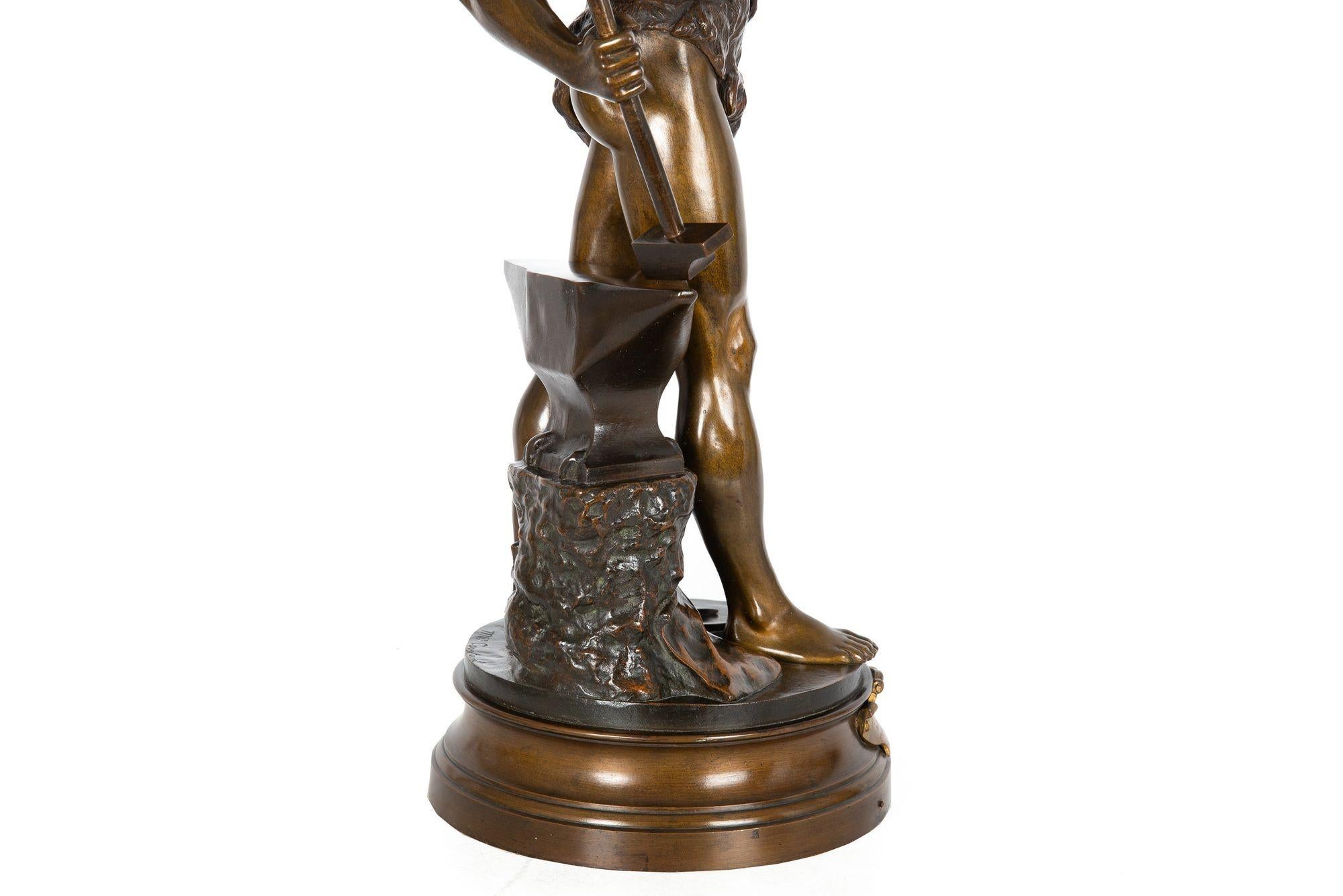 Sculpture française ancienne en bronze du Troisième Siècle de Maurice Constant 6