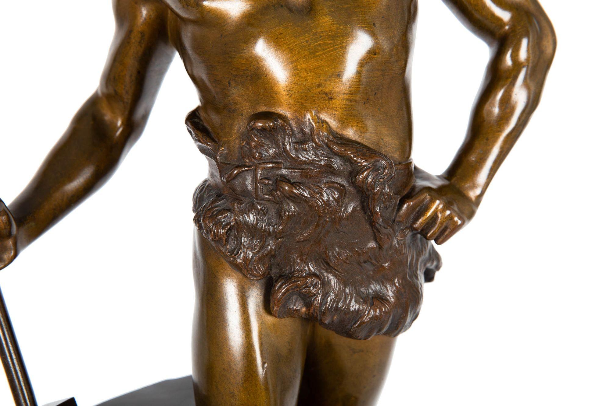 Sculpture française ancienne en bronze du Troisième Siècle de Maurice Constant 11