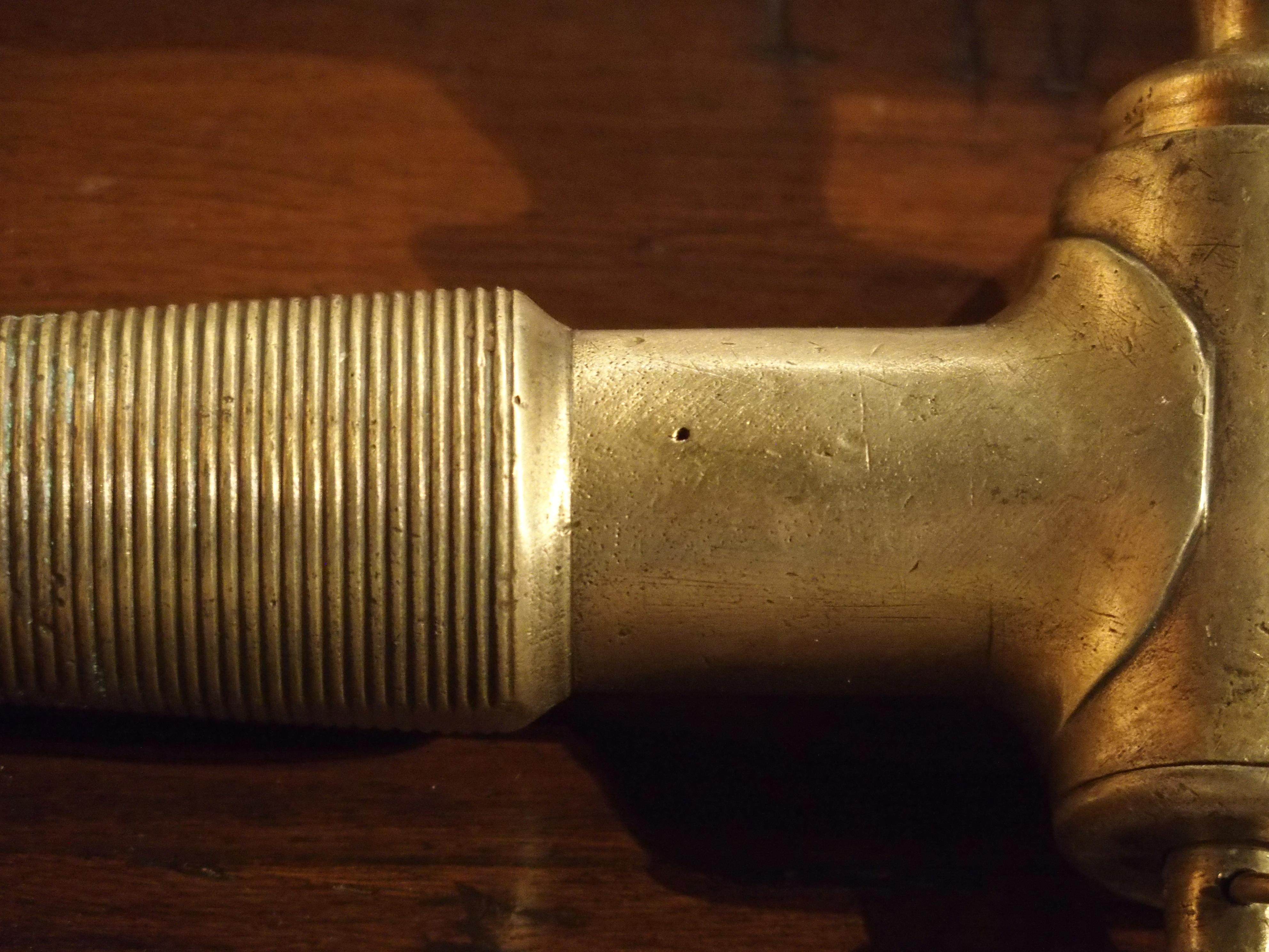 Antique French Bronze Spout, 19th Century 4