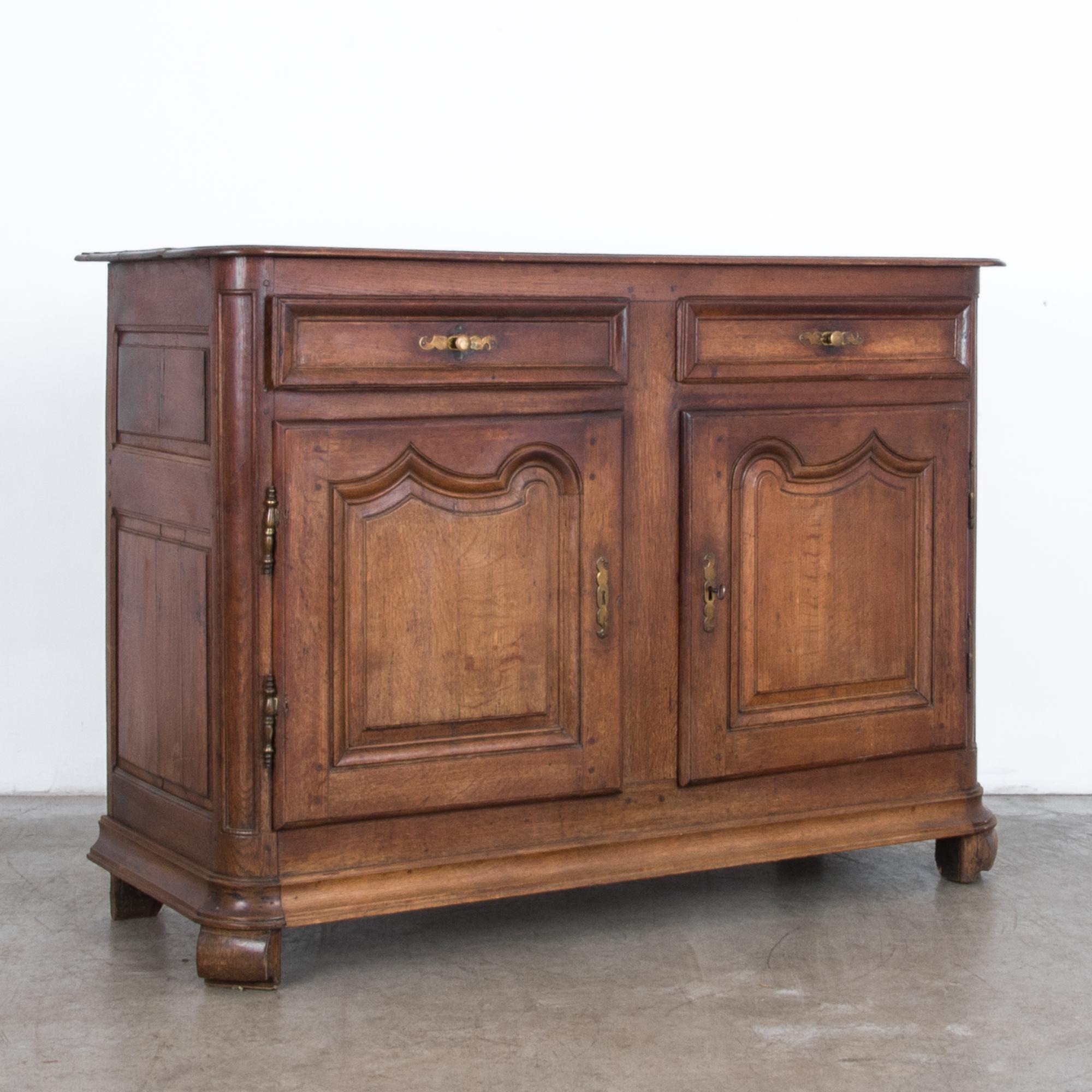 Antique French Buffet Cabinet In Good Condition In High Point, NC