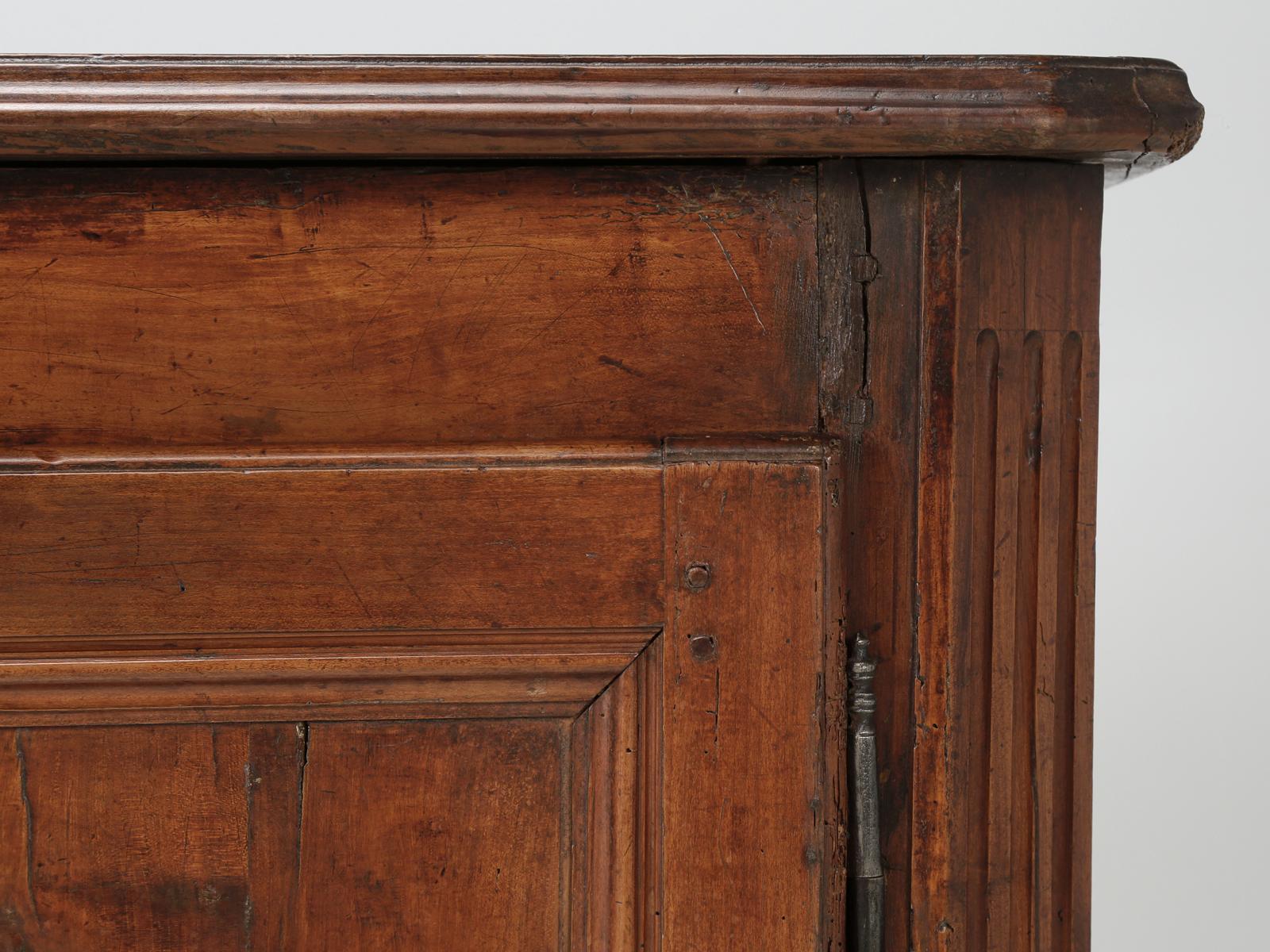 Cherry Antique French Buffet Restored Structurally, Cosmetically Original 200-Years Old