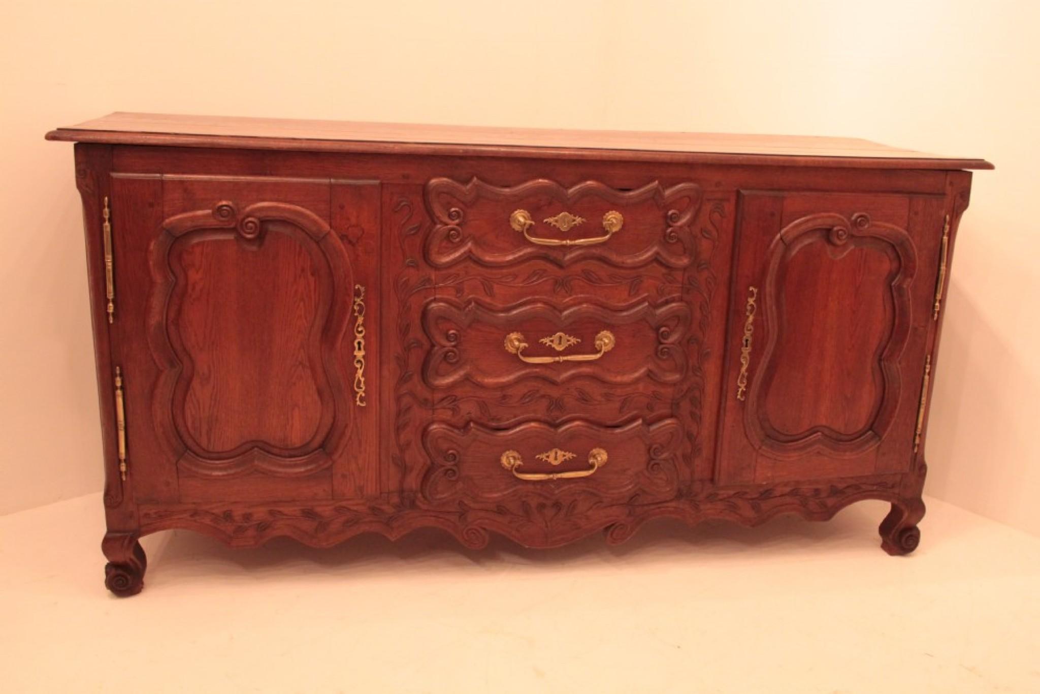 Antiguo Aparador Buffet Francés Cabinet circa 1850 en venta 3