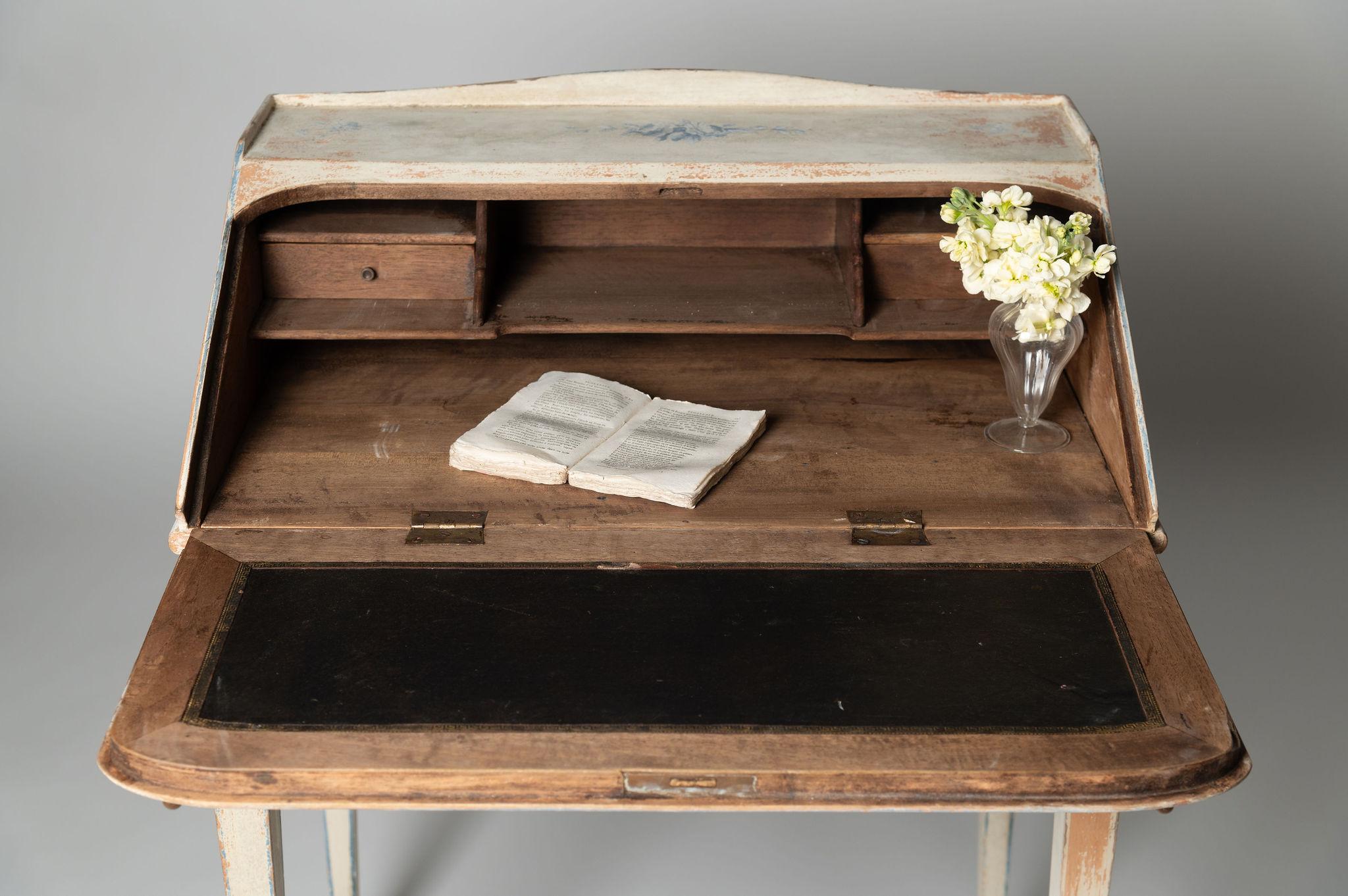 Antique French bureau, desk, secretaire 6