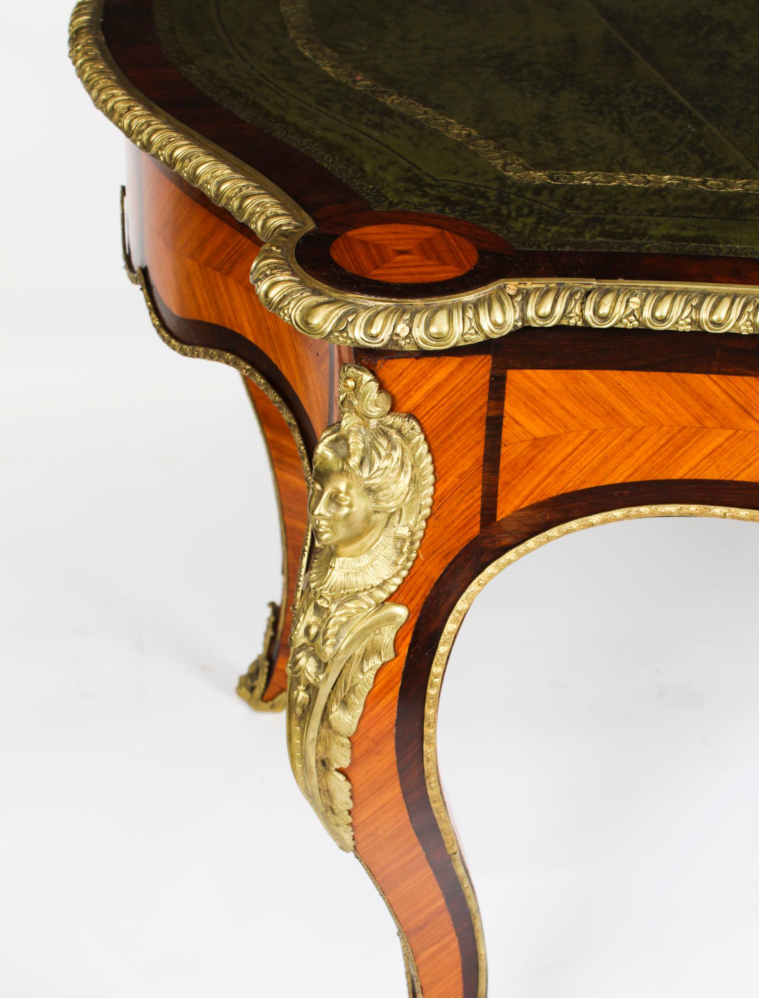 Table d'écriture française ancienne du 19ème siècle en vente 14
